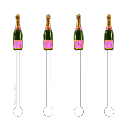 CHAMPAGNE ACRYLIC STIR STICKS