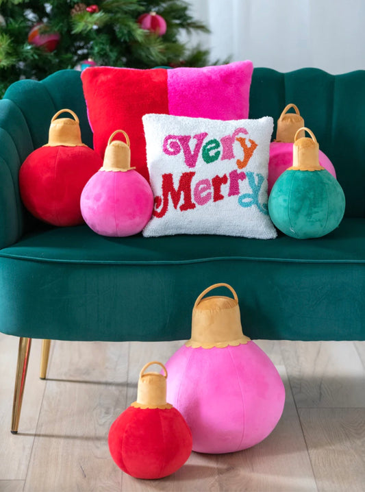 MERRY BAUBLE MEDIUM PILLOW