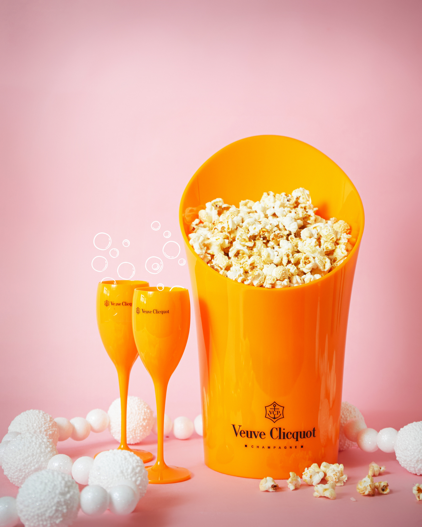 VC - Orange Champagne Bucket