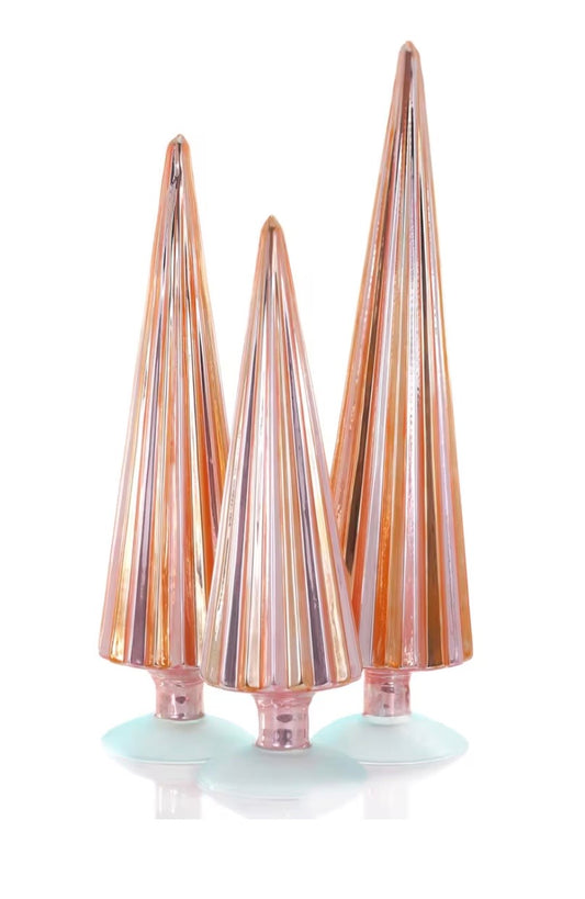 Pleated Tree Medium Blush Copper