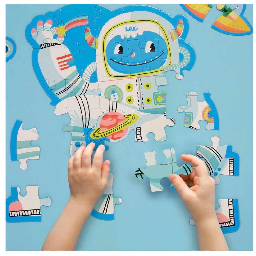 Yeti Shaped Play Puzzle